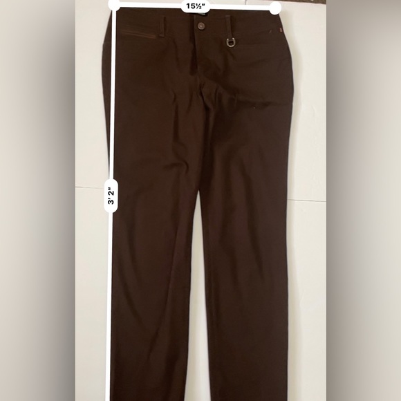 Lauren Ralph Lauren Women's Brown  Straight Leg Dress Pants Size 8 - Picture 2 of 8